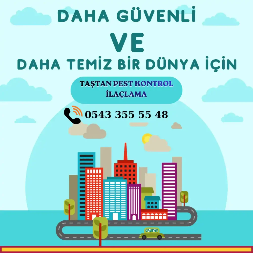 Adıyaman pest kontrol ve ilaçlama - Taştan