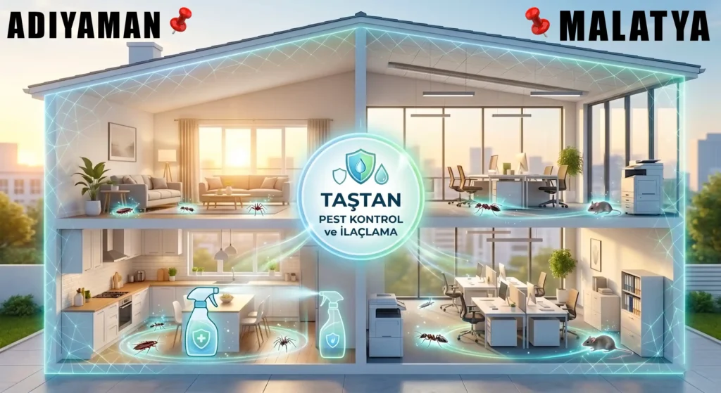 Adıyaman İlaçlama - Taştan Pest Kontrol